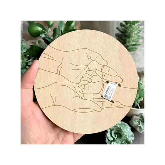 Newborn Hospital Engraved Keepsake Holder Personalized Baby Gift Memorial Pregnancy Wristband For Mother's Day & Father's Day