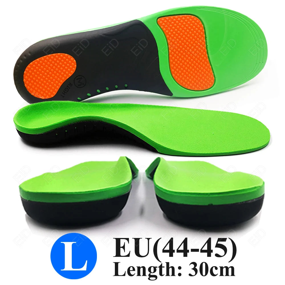 EiD Best Orthotic Insole Arch Support X/O Leg Flat Foot Health Shoe Sole Pad insoles for Shoes insert padded Orthopedic insoles
