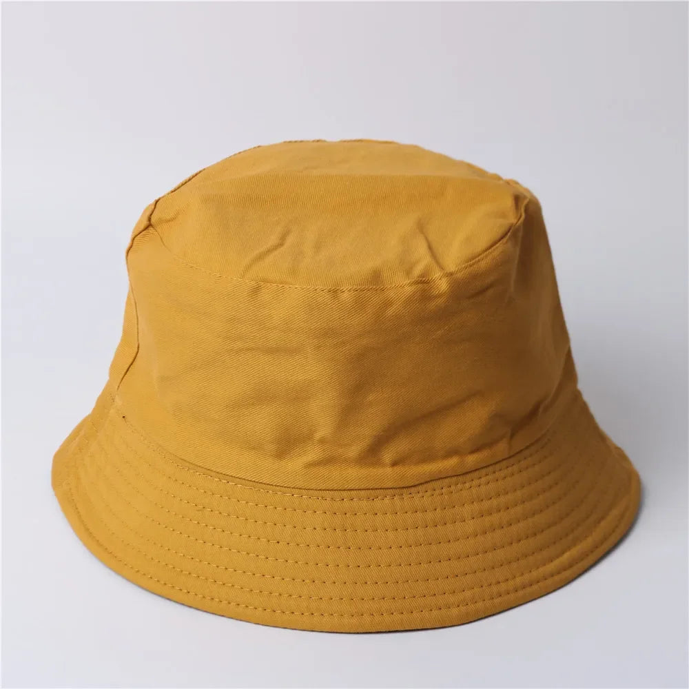 Fluorescent Bucket Hat Women Spring and Summer Fashion Green Sunscreen Shade Street Wash Basin Hat All-match Men's Caps Panama