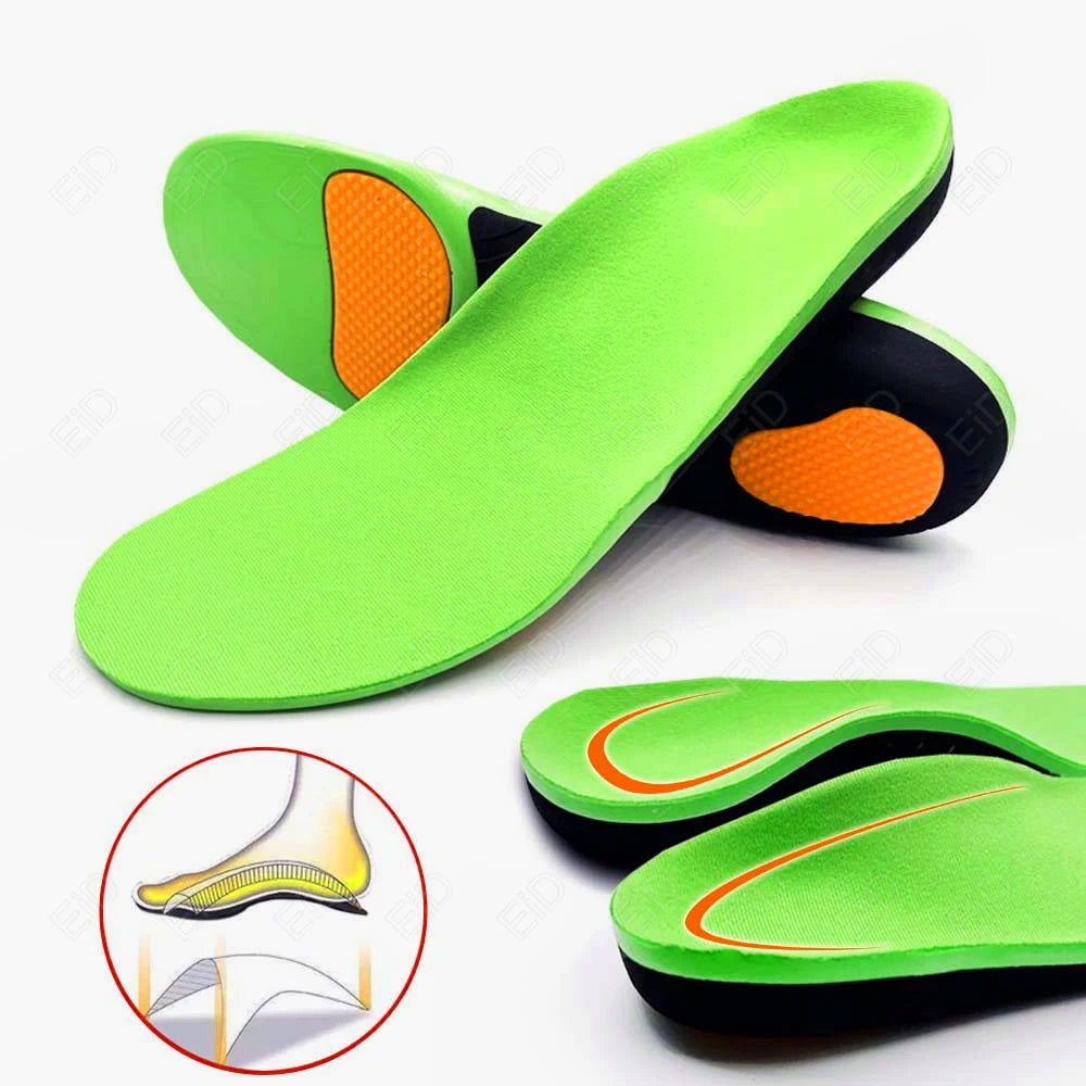 EiD Best Orthotic Insole Arch Support X/O Leg Flat Foot Health Shoe Sole Pad insoles for Shoes insert padded Orthopedic insoles