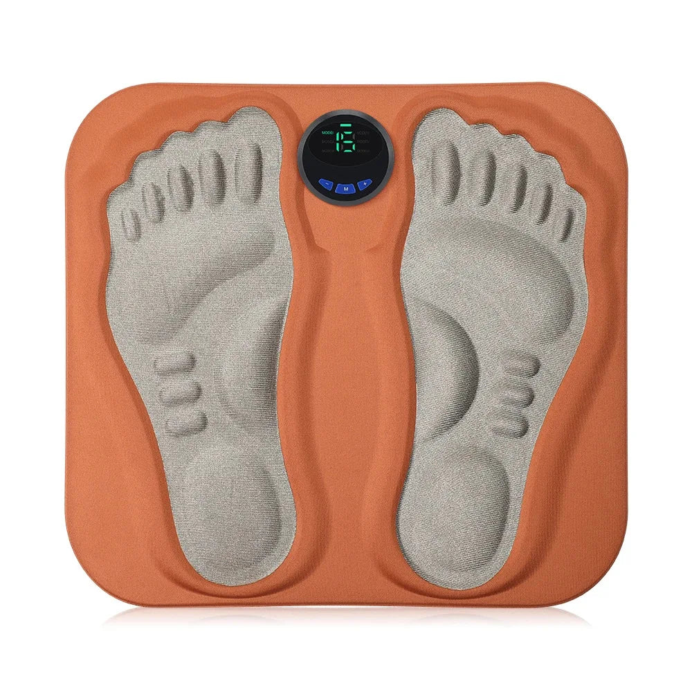 3D Smart Foot Massage Pad Feet Massager 6 Modes 15 LevelsImprove Blood Circulation Relax Muscles Slim Legs Rechargeable Foot Pad