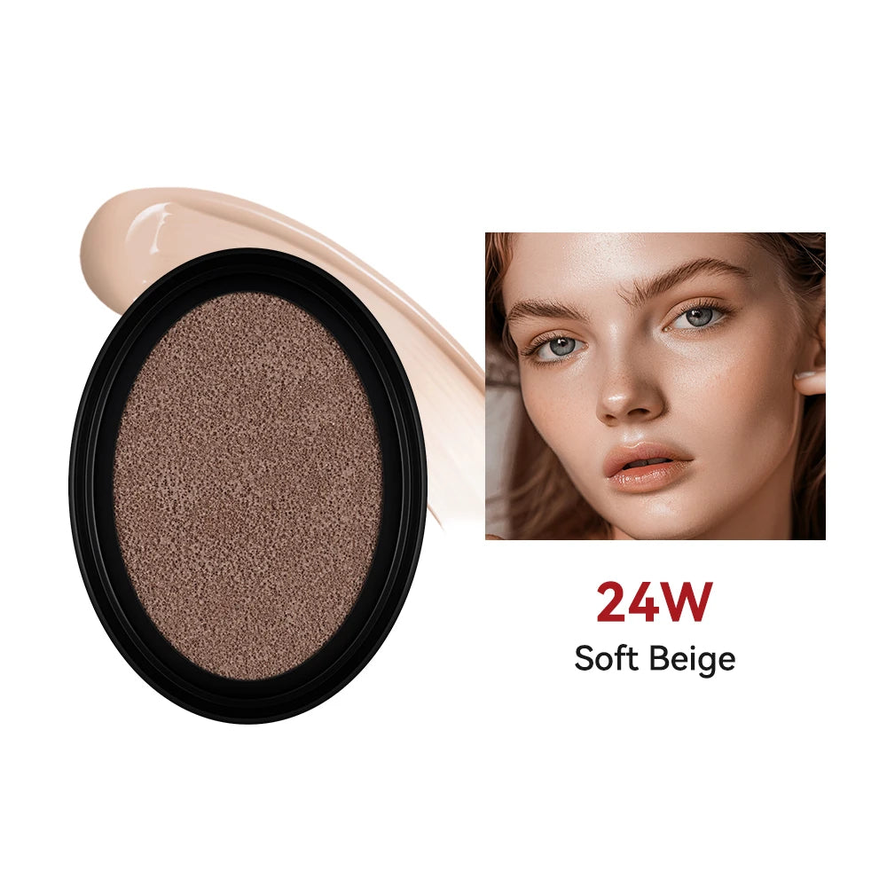 High Coverage Super Fit Cushion Foundation Refill Sunscreen Waterproof Long Lasting Makeup Bb Cream Foundation Refill Cosmetics