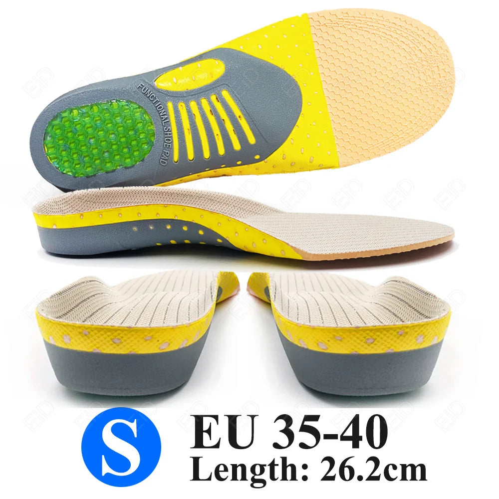 EiD Best Orthotic Insole Arch Support X/O Leg Flat Foot Health Shoe Sole Pad insoles for Shoes insert padded Orthopedic insoles