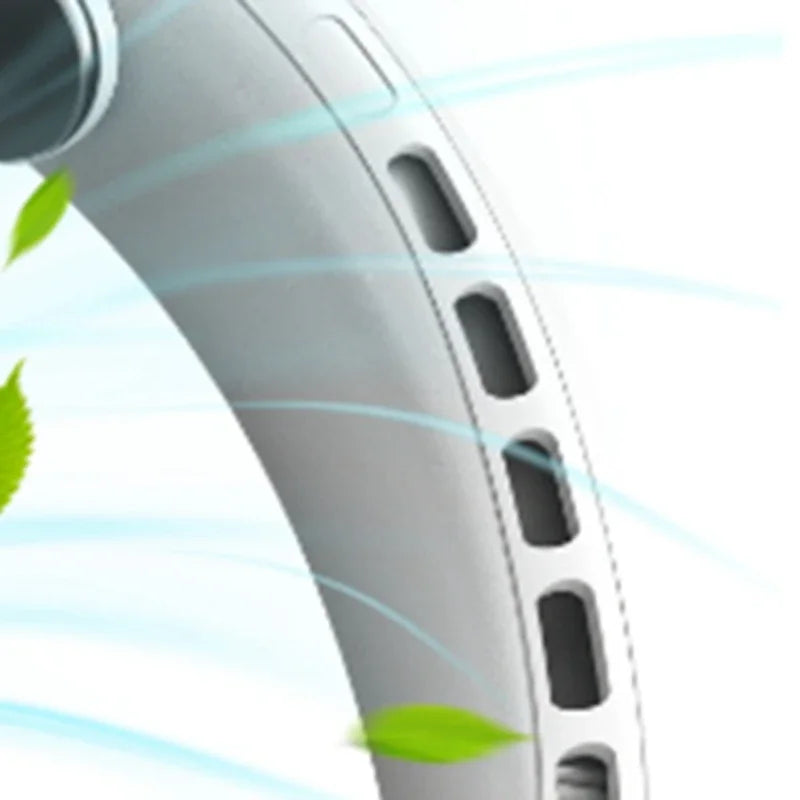 Bladeless Neck Fan,4 Turbo Portable Neck Fan,4000Mah Battery Operated, 360° Cooling Airflow,For Home,Office,Travel