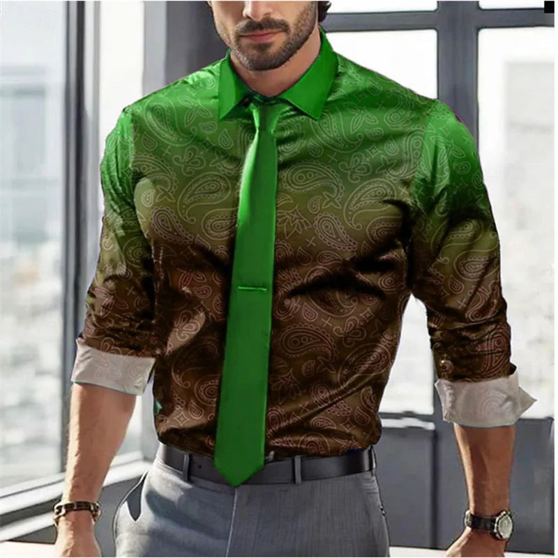 Large Size Men's Casual Shirt Business Summer Spring Autumn Lapel Long Sleeve 12 Colors S-5XL Fast Shipping 2024 Men's Shirt