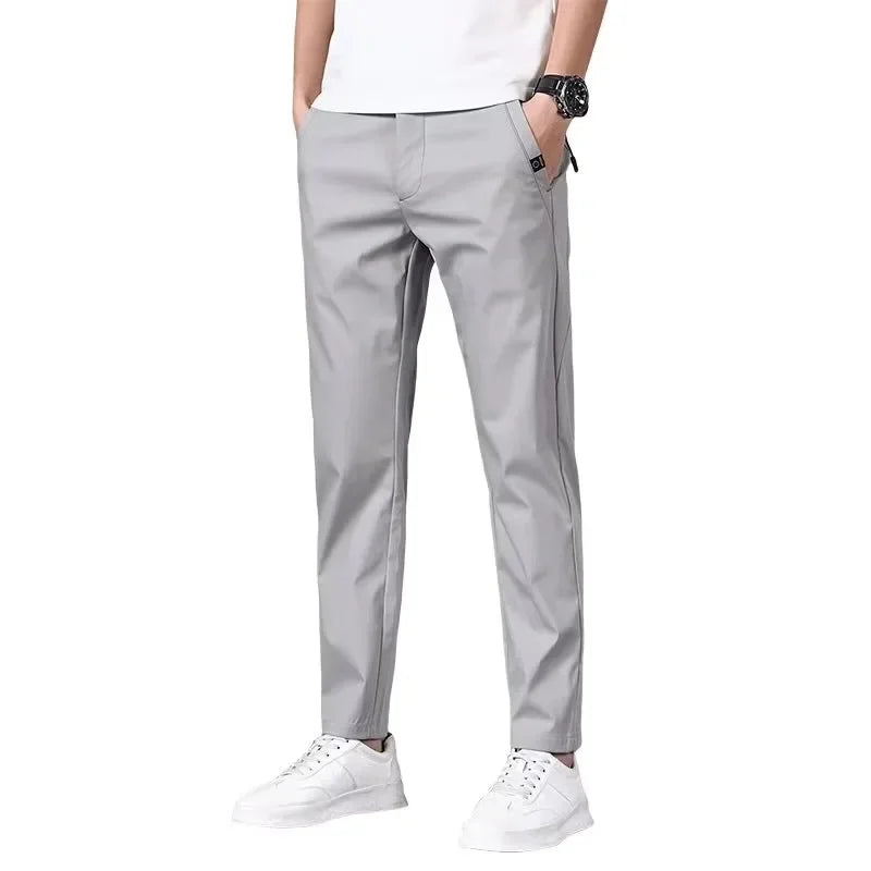 Fashion Men's Pants Summer Suit Pants Casual Korean Men's Pants Joggers Men Streetwear Casual Sports