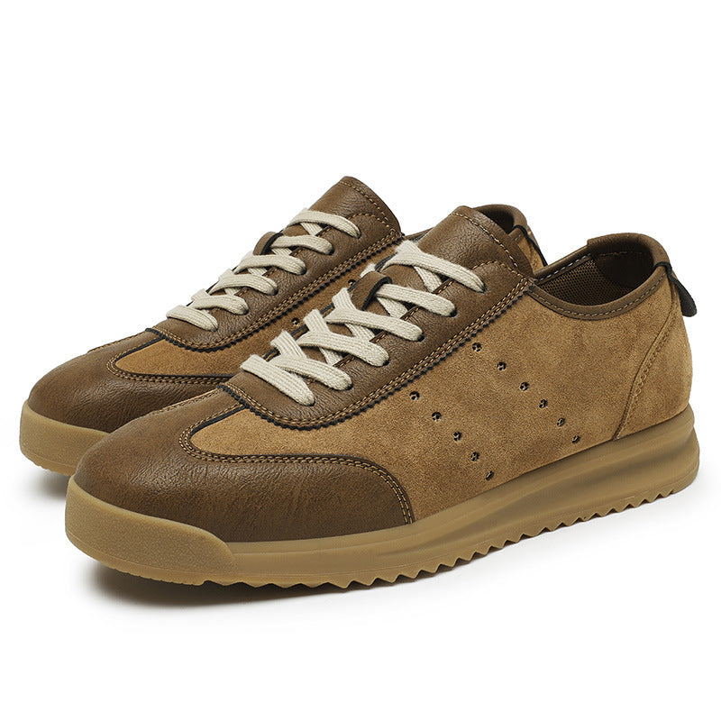 Platform Leather Men's Casual Shoes