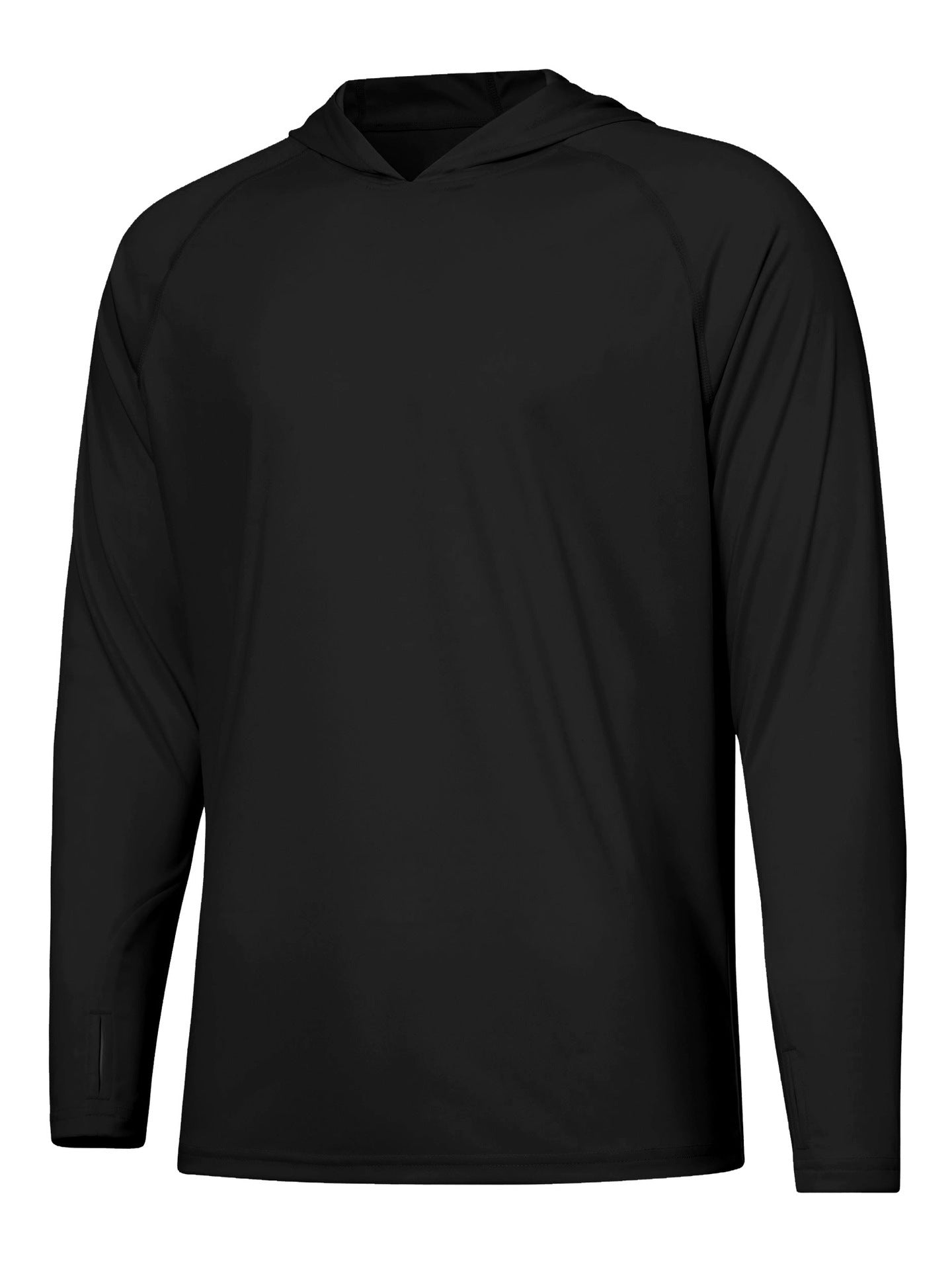 Outdoor UV-proof Fishing Long Sleeve Hooded Thin Top Protection