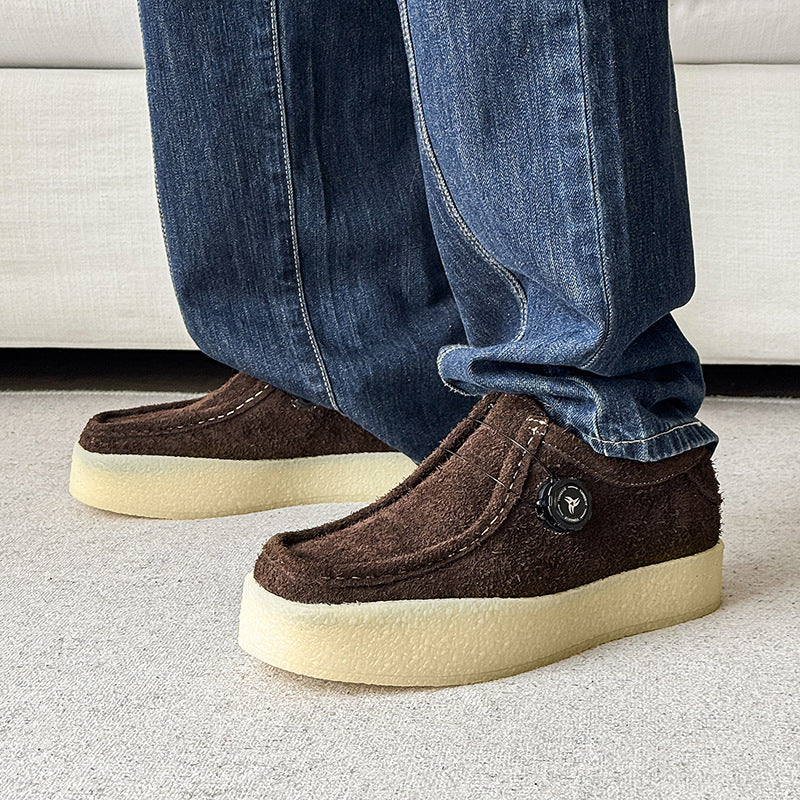 Invisible Height Increasing Insole Retro Comfort Casual Shoes