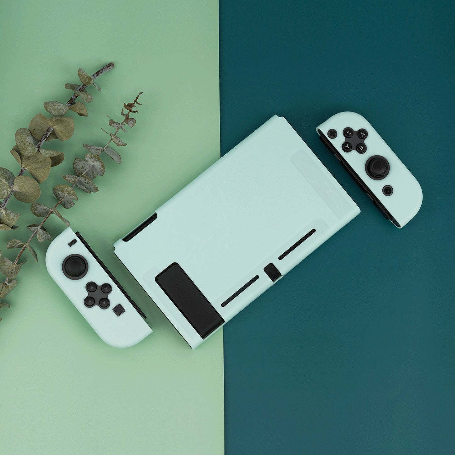 PC Solid Color Split Protective Case All-inclusive Anti-fall Hard Shell