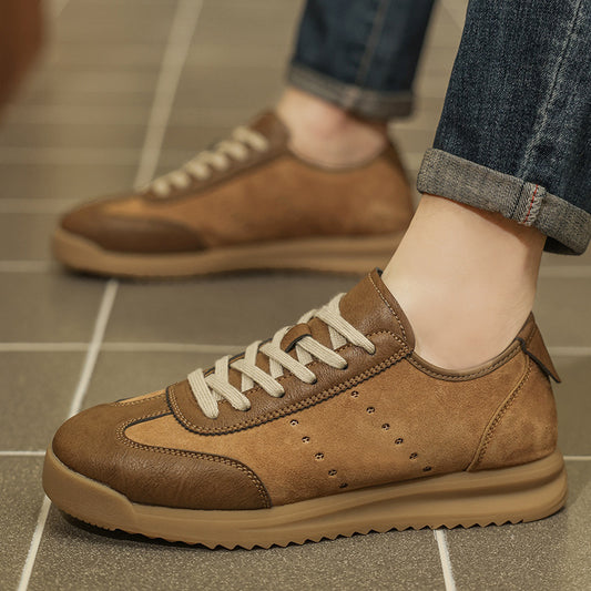 Platform Leather Men's Casual Shoes