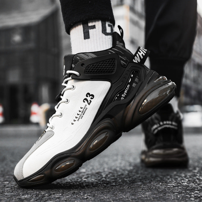 High-top Basketball Sneaker Men's Casual Platform