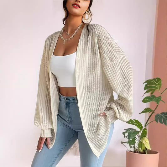 European And American Style Women Top Knitted Cardigan Autumn