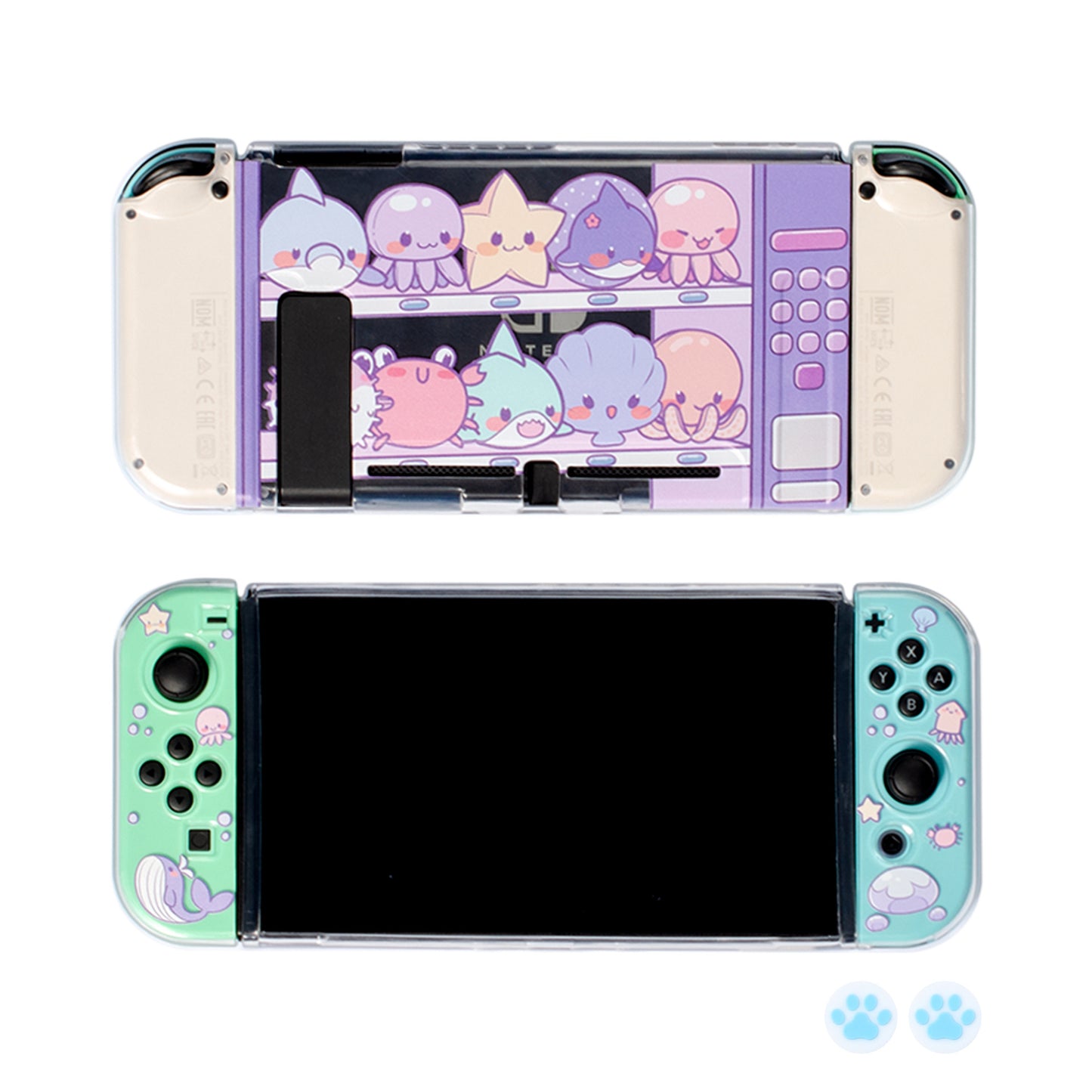 Game Console Soft Shell Pattern Cat And Dog