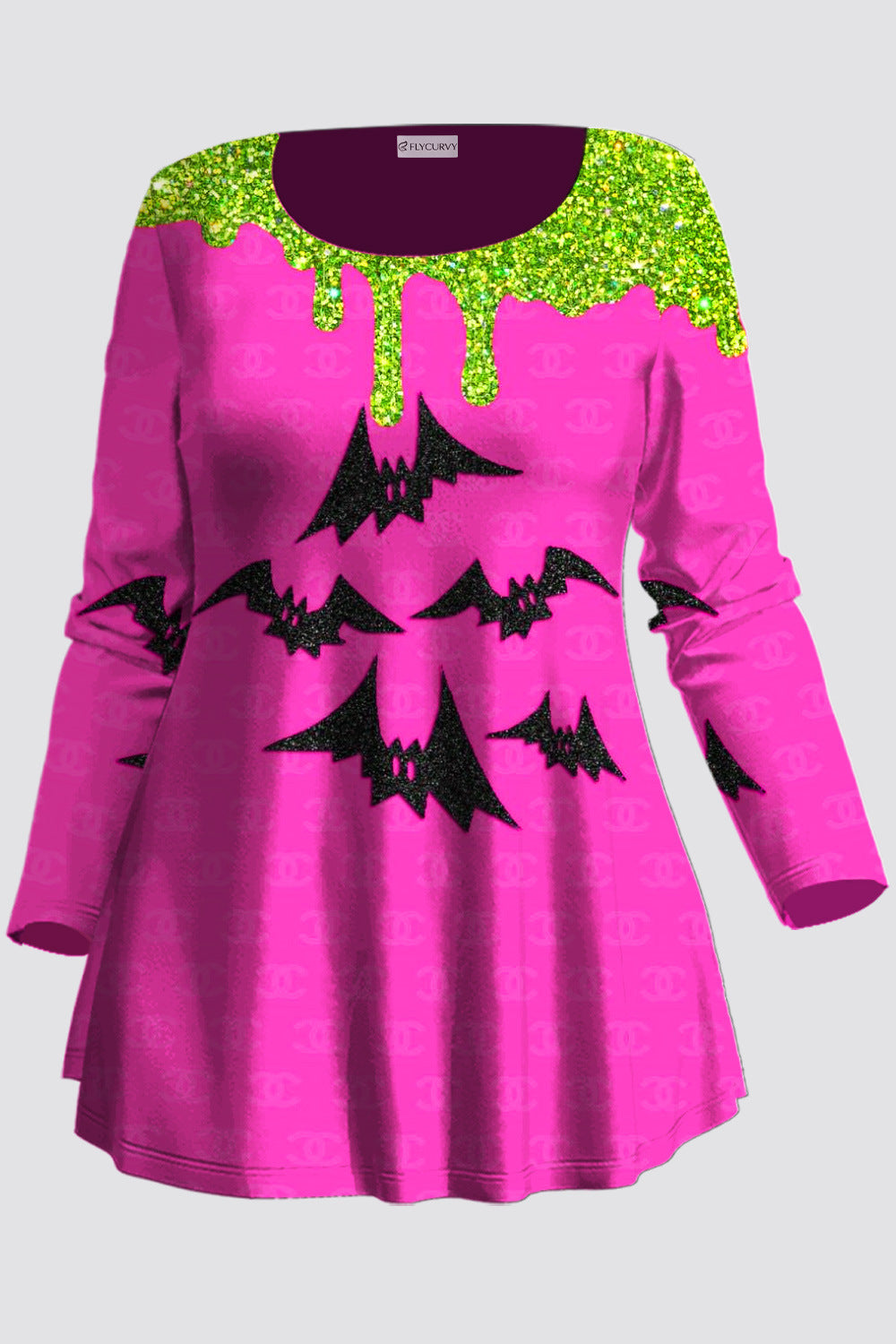 T-shirt Hip Hop Series Printed Women's Street Long Sleeve