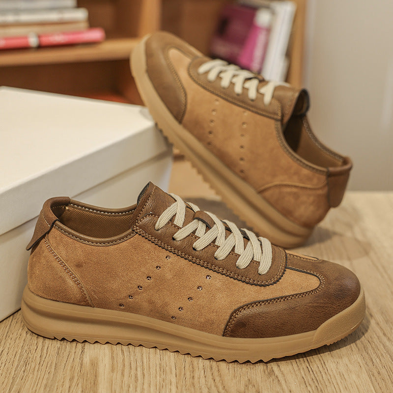 Platform Leather Men's Casual Shoes