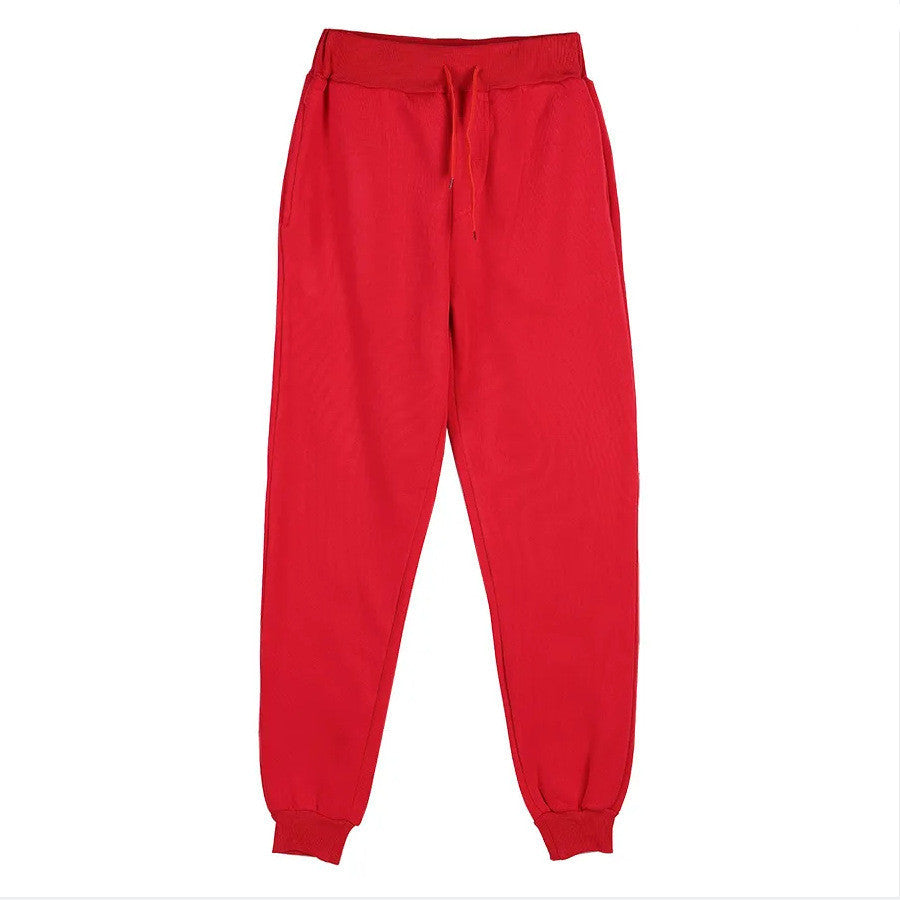 Men's And Women's Ankle-tied Exercise Casual Pants