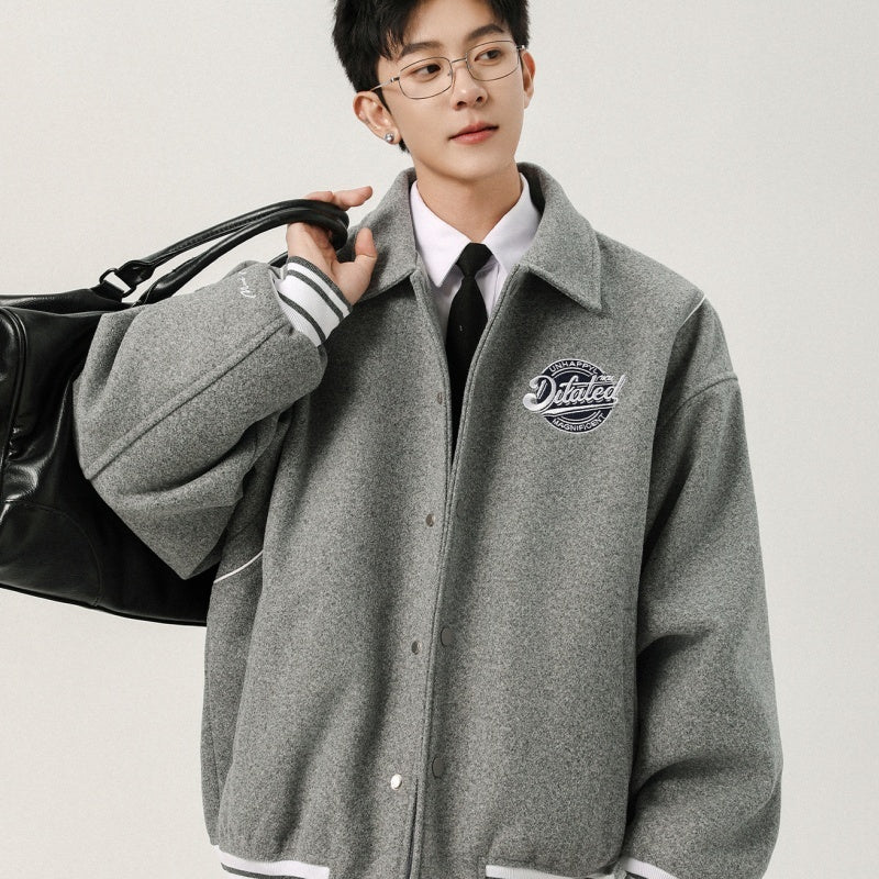 Fashion Casual Patchwork Vintage Men's Jacket