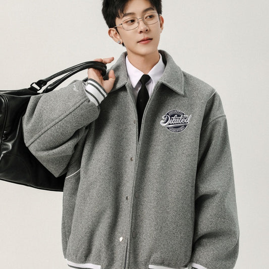 Fashion Casual Patchwork Vintage Men's Jacket