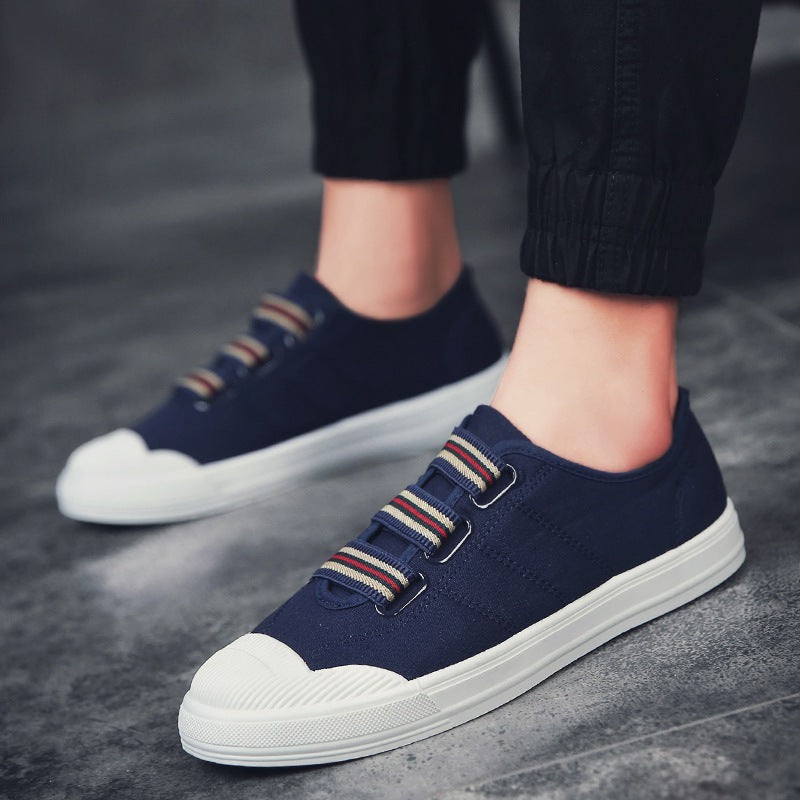 Korean Style Summer And Autumn Breathable Canvas Casual Shoes