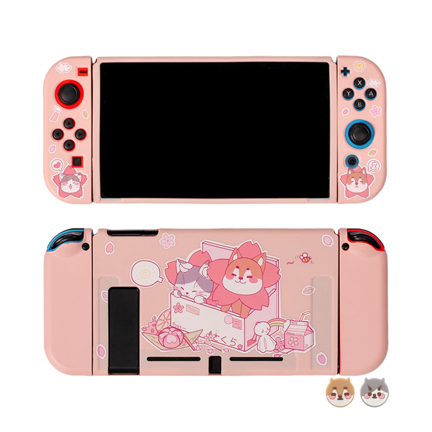 Game Console Soft Shell Pattern Cat And Dog