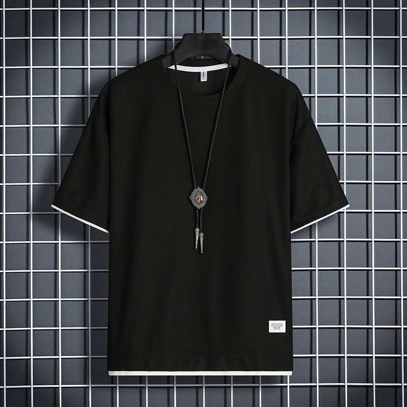 Half Sleeve Trendy All-matching Top