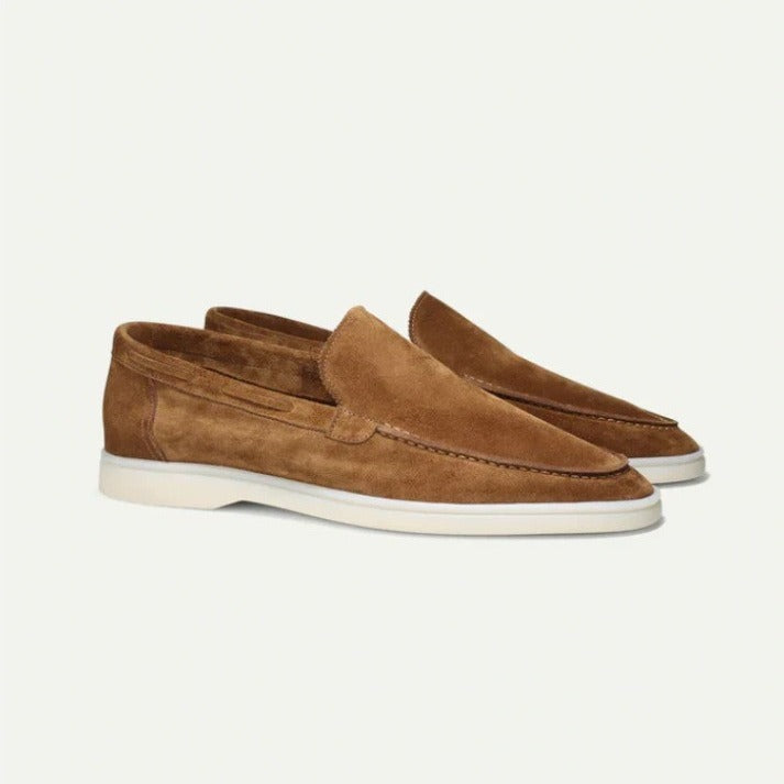 Men's Matte Suede Flat Shoes