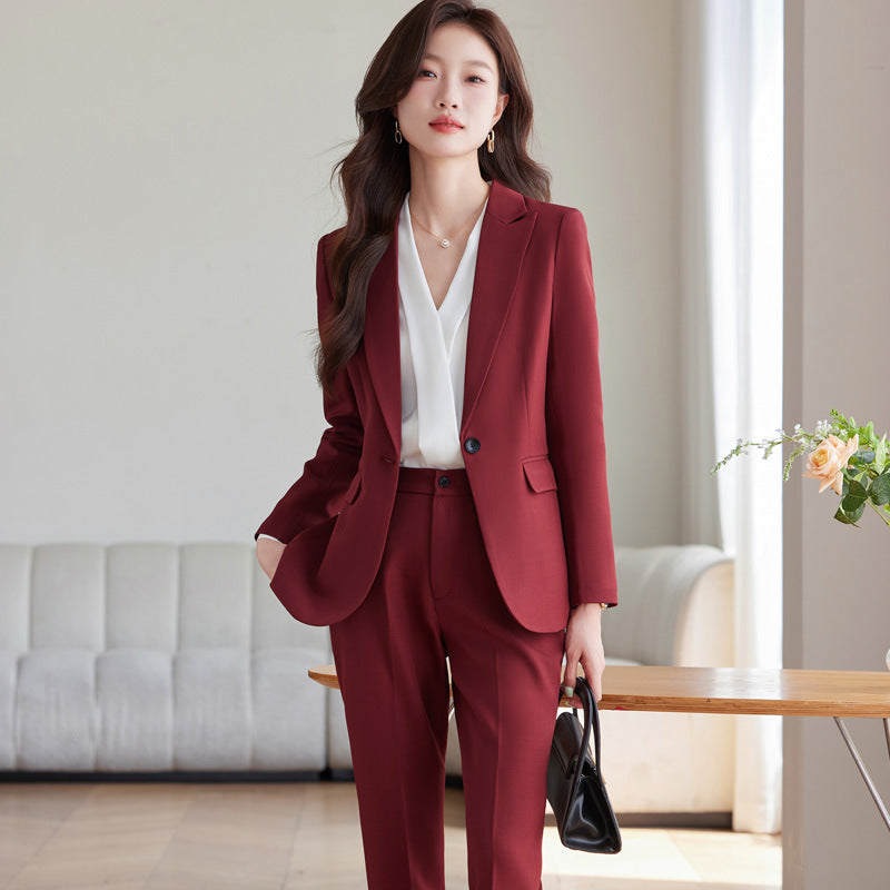 High Sense New Spring And Autumn College Student Interview Formal Wear Suit Jacket
