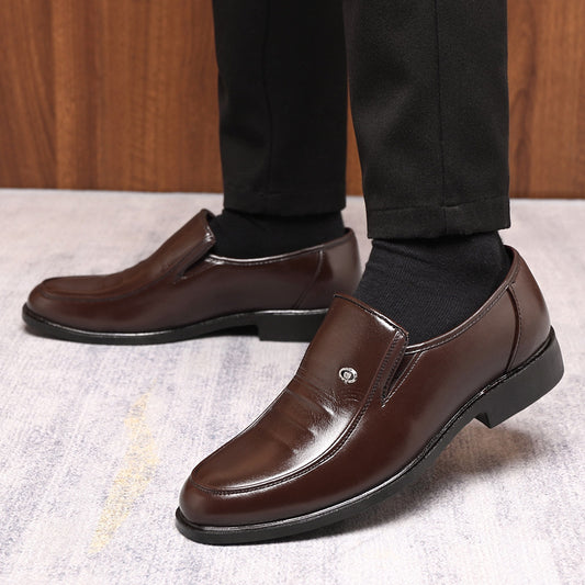 Men's Plus Size Casual Leather Shoes