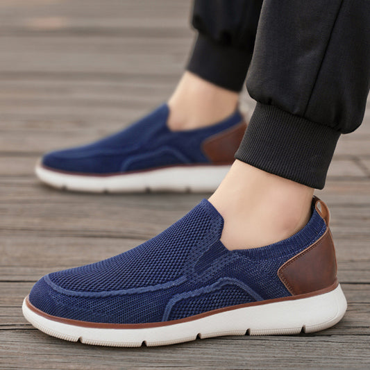 Breathable Fly Woven Mesh Men's Casual Shoes