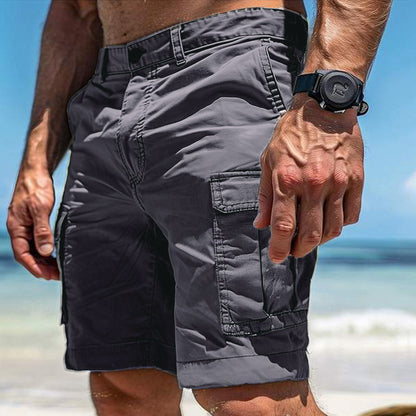 European And American Men's Overalls Multi-pocket Leisure
