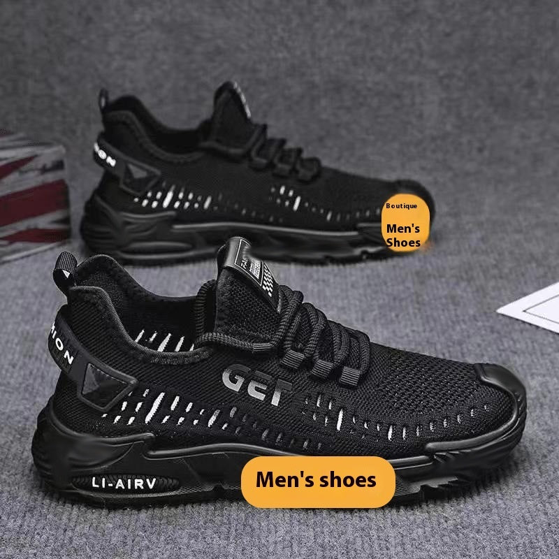 Plus Size Men's Shoes Mesh Casual Sports