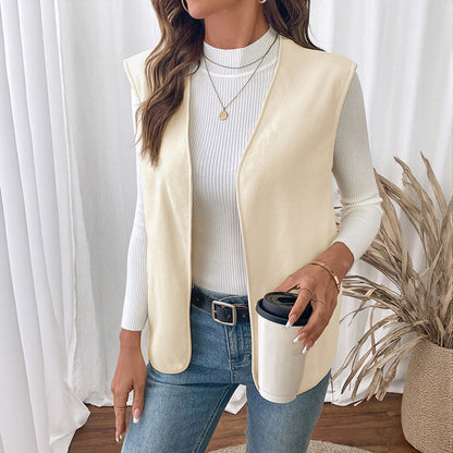 Women's Daily Casual Vest Polar Fleece
