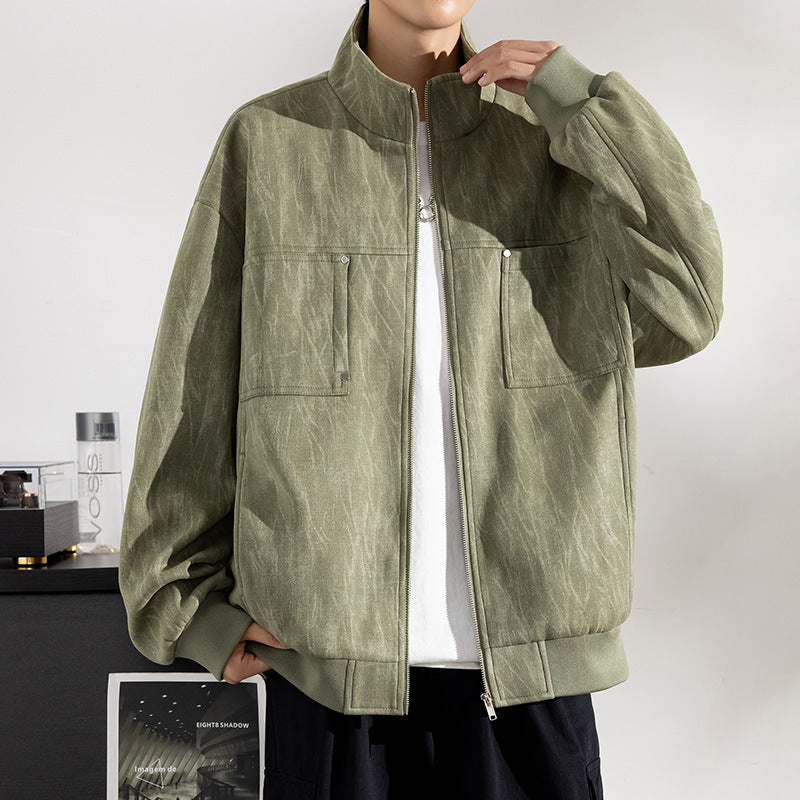 Autumn Weight-catcher Trendy Long Sleeve Casual Coat Men's Clothing