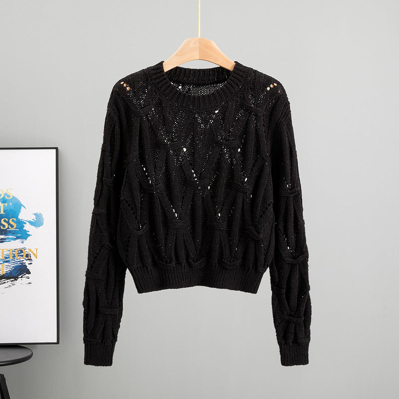 Thickened Korean Style Twist Thread Thermal Sweater