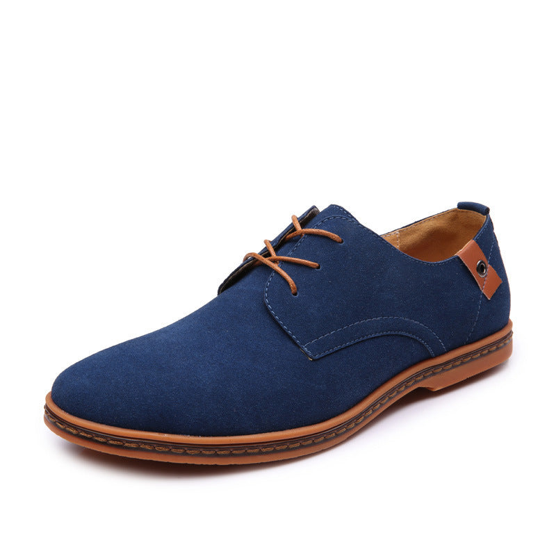 Personality Men's Casual Suede Shoes