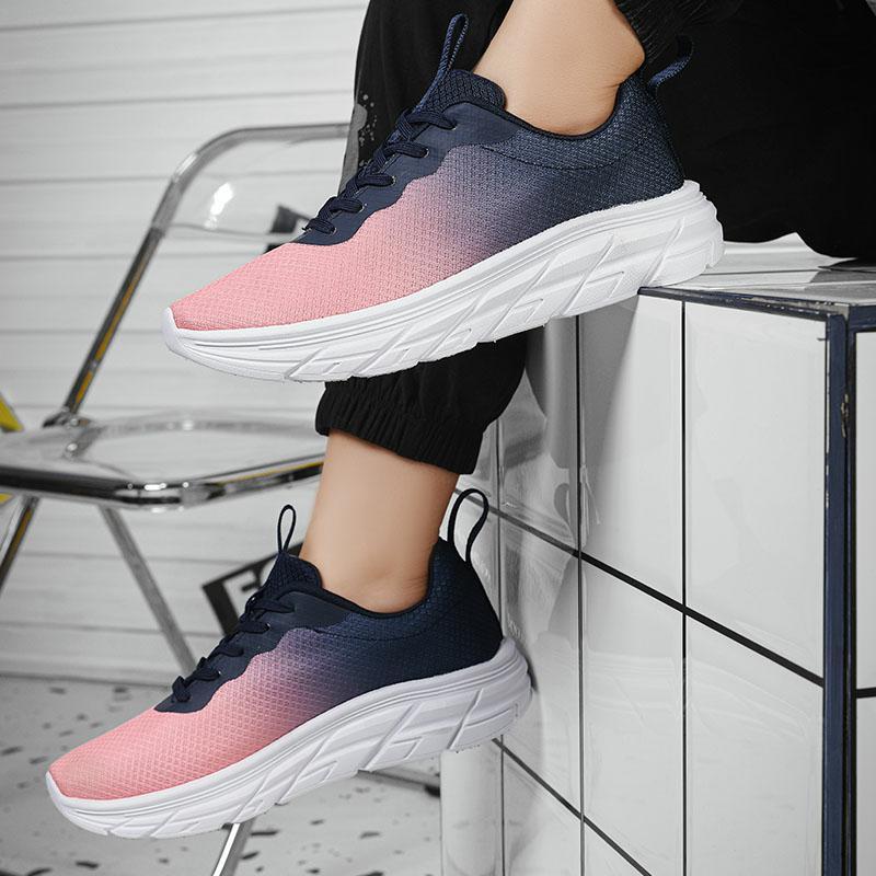 Men's Shoes Travel Mesh Breathable Comfortable Platform Sneaker