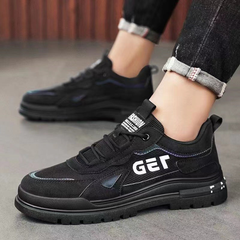 Soft Bottom Men's New Breathable Labor Protection Shoes