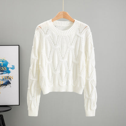 Thickened Korean Style Twist Thread Thermal Sweater