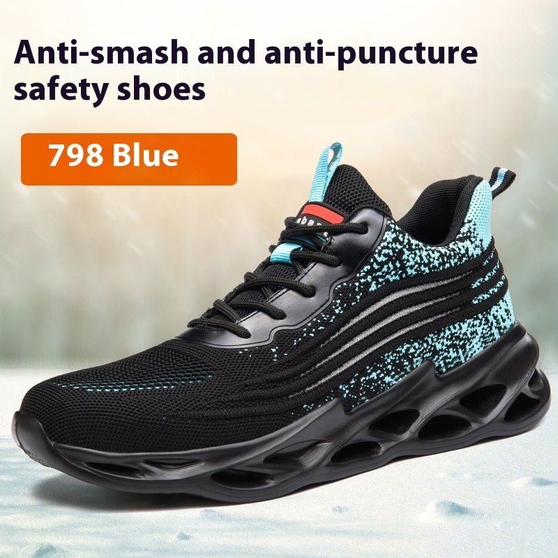 Anti Smashing And Puncture Lightweight Labor Protection Shoes