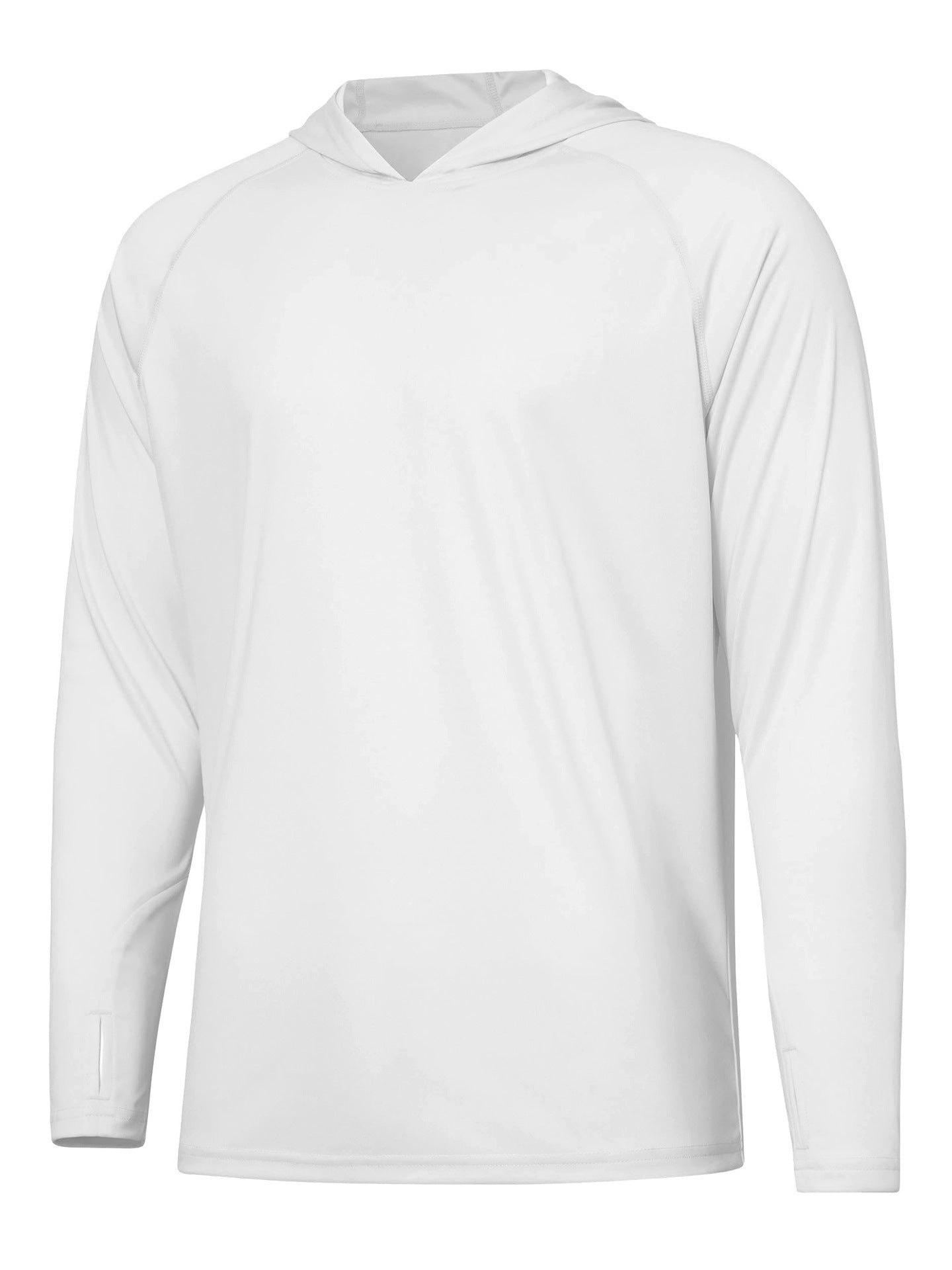 Outdoor UV-proof Fishing Long Sleeve Hooded Thin Top Protection