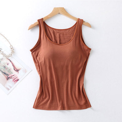 Fashion Personality Padded Strap Vest For Women