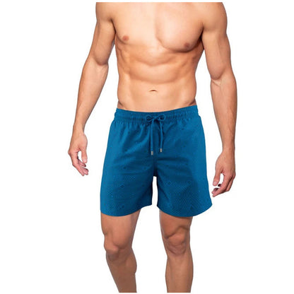European And American Shorts Men's Beach Sports Pants Printed Double Shorts
