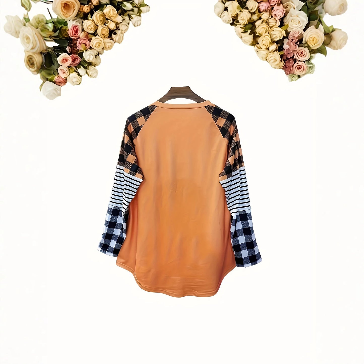 T-shirt Hip Hop Series Printed Women's Street Long Sleeve