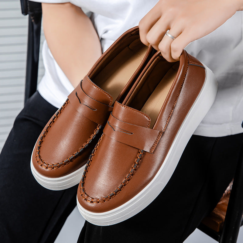 British Style Fashion Casual Leather Shoes