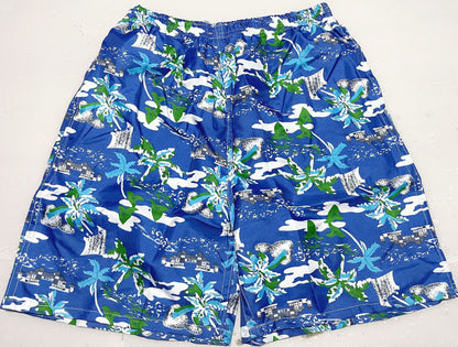 Fashion Men's Casual Printed Five-point Swimming Trunks