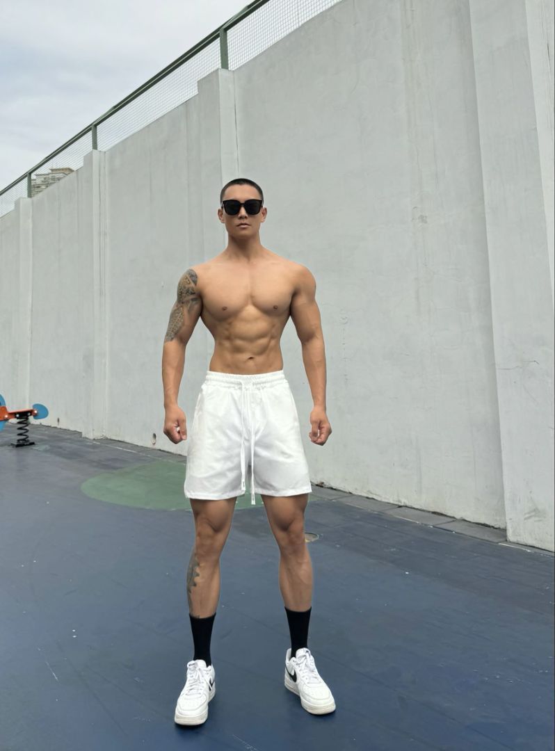 Ice Silk Quick-drying Double-layer Shorts For Men