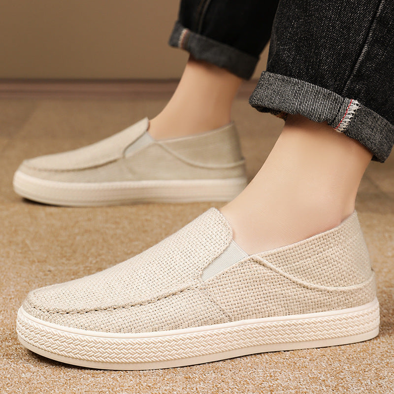 Men's Shoes Low-top Casual Beijing Cloth Shoes