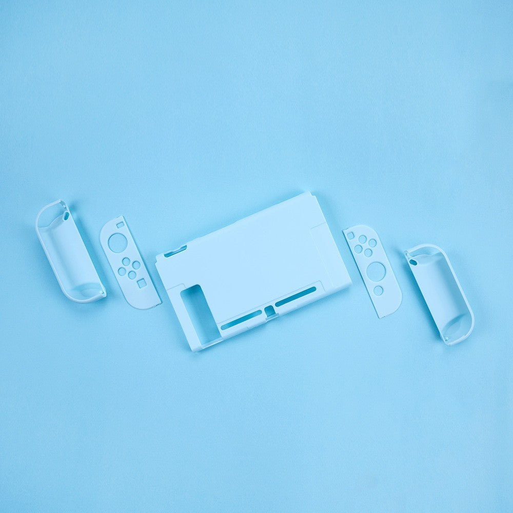 PC Solid Color Split Protective Case All-inclusive Anti-fall Hard Shell