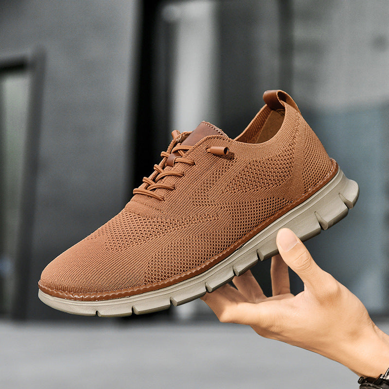 Men's Flat Bottomed Versatile Sports And Fashionable Running Shoes